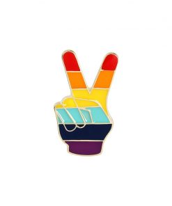 Love is Love LGBT Peace Sign