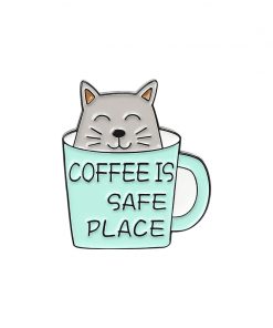 Coffee Is Safe Place Cat