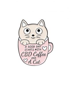 A Good Day Starts With CBD Coffee and a Cat